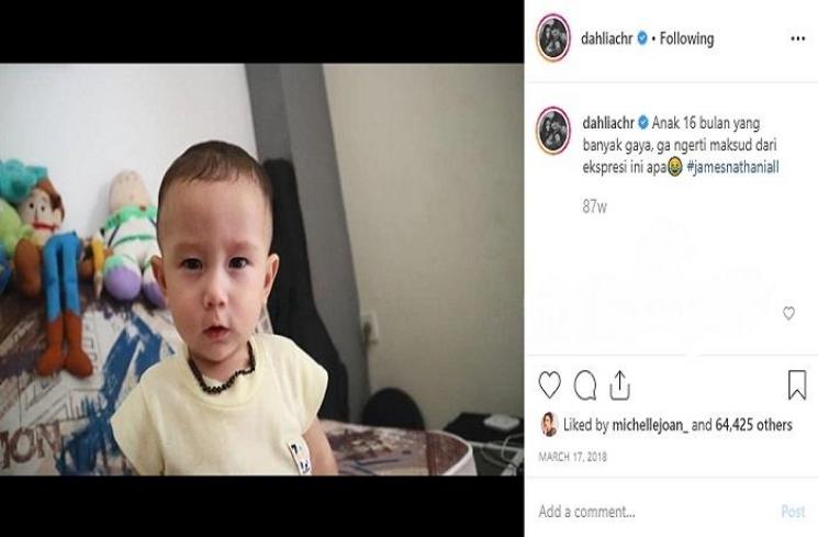 James Nathanial Christian Halomoan (Instagram @dahliachr)