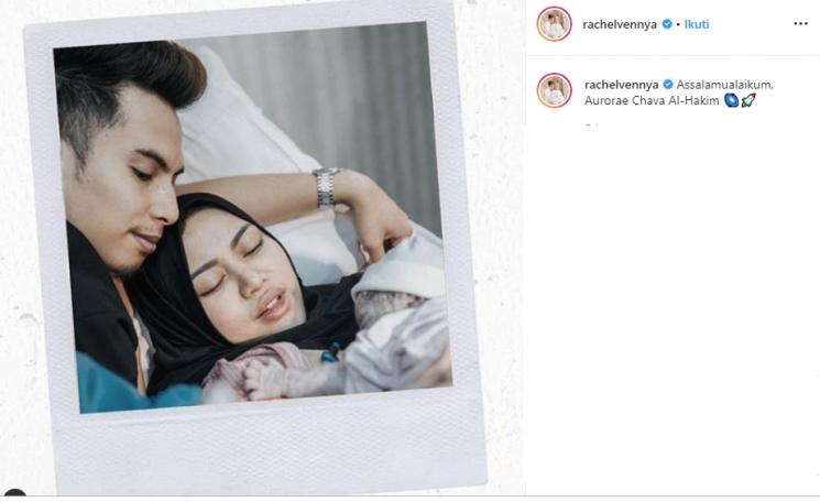 Rachel Vennya melahirkan anak kedua (Instagram/@rachelvennya)