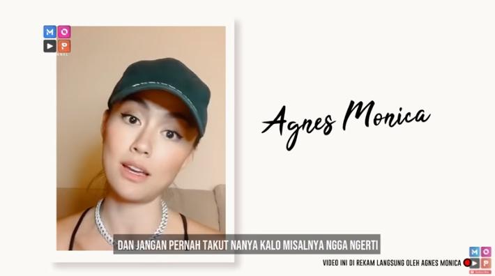 Agnez Mo beri pesan untuk Betrand Peto (YouTube/MOP Channel)