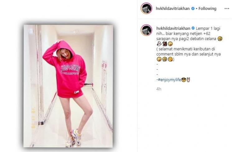 Hilda Vitria. (Instagram/@hvkhildavitriakhan)