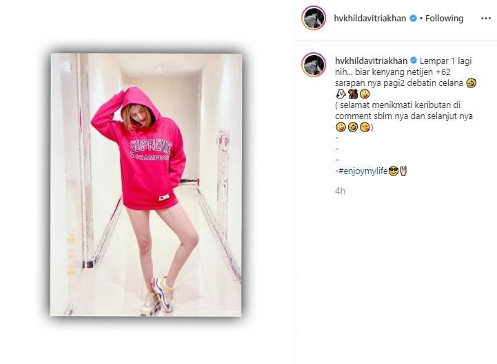 Hilda Vitria. (Instagram/@hvkhildavitriakhan)