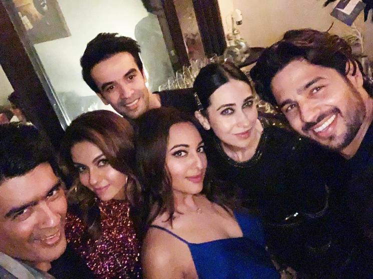 Manish Malhotra dan rekan seleb (Instagram/@manishmalhotra)