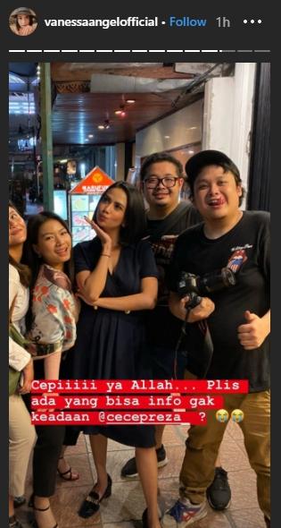 Vanessa Angel dan Cecep Reza (Instagram/@vanessangelofficial)
