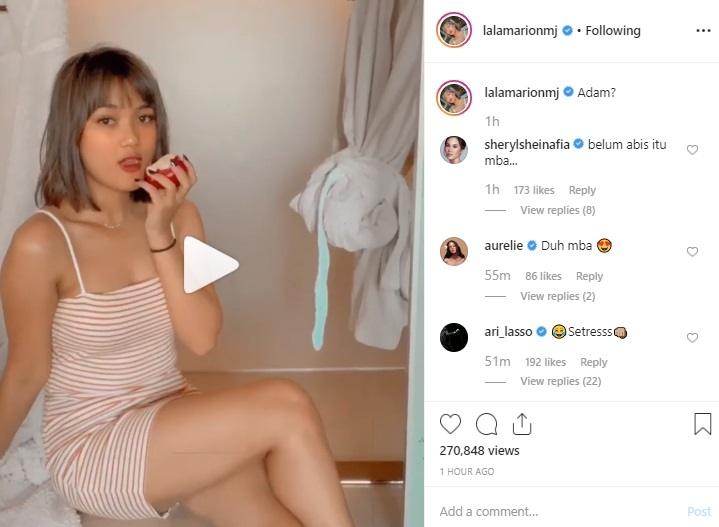 Marion Jola. (Instagram/@lalamarionmj)
