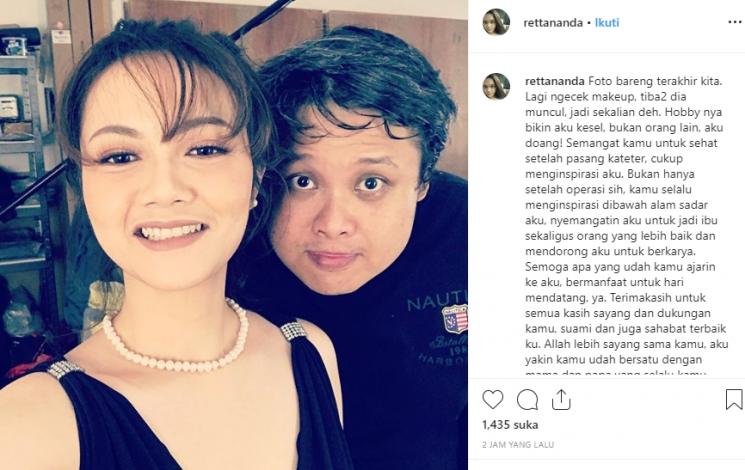 Cecep Reza dan Istri, Reitha Ananda (Instagram/@rettananda)