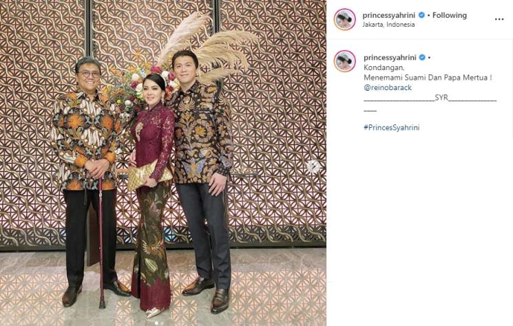 Syahrini (Instagram/@princessyahrini)