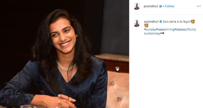 PV Sindhu, atlet bulu tangkis India. (Instagram/@pvsindhu1)