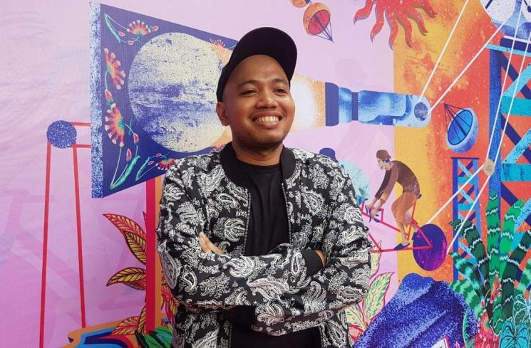 Muhammad Supriyanto, Art Director film Konspirasi Gaib. (IrmaJoanita/Matamata.com)