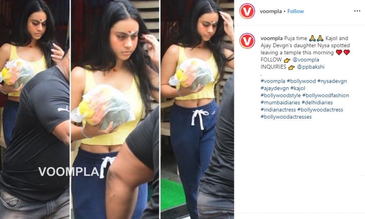 Putri Kajol, Nysa Devgan (Instagram/@voompla)