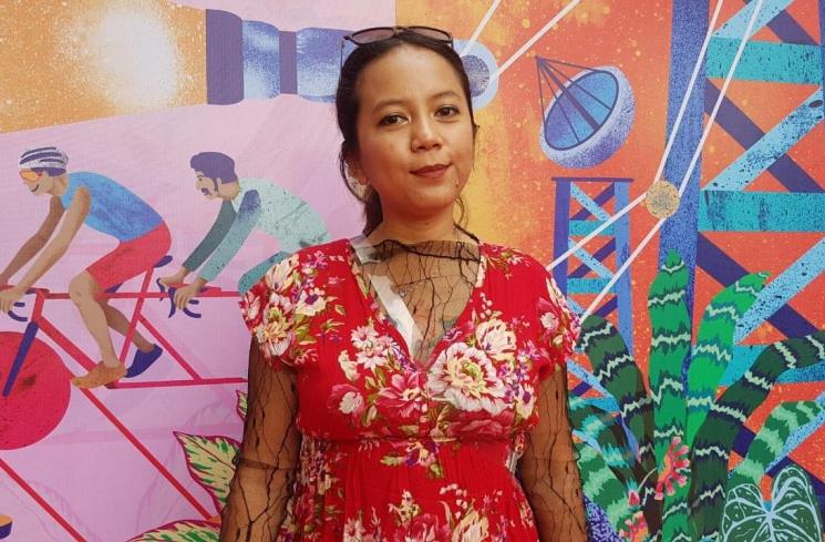 Siska Liana, Art Director film Nasintel. (IrmaJoanita/Matamata.com)