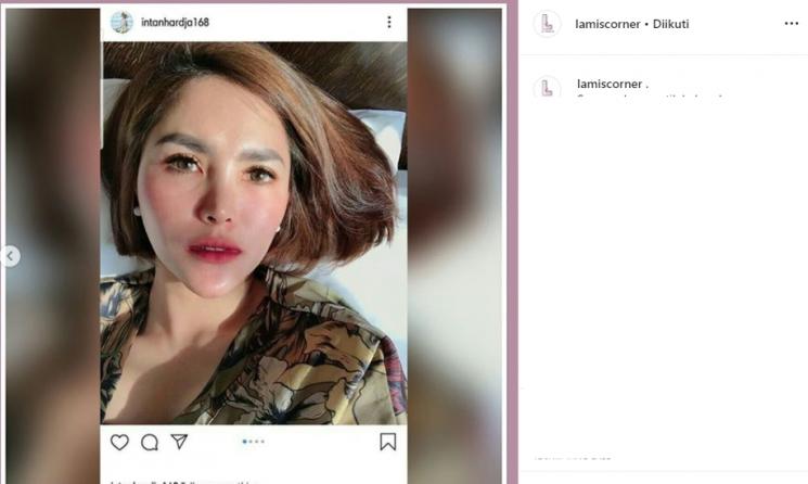 Transformasi Intan Hardja (Instagram/@lamiscorner)
