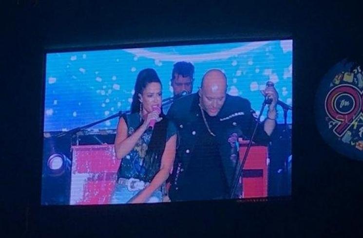 Aqua dalam ajang The 90's Festival di Jakarta, Sabtu (23/11/2019). [Suara.com/Sumarni]