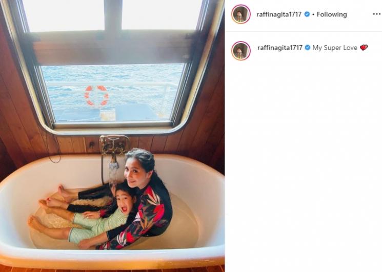 Tur mewah Raffi Ahmad dan Nagita Slavina (Instagram/@raffinagita1717)