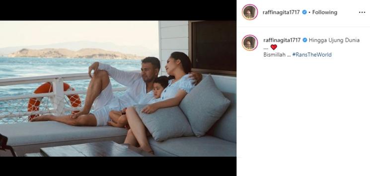 Tur mewah Raffi Ahmad dan Nagita Slavina (Instagram/@raffinagita1717)