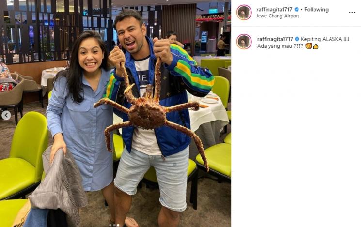 Tur mewah Raffi Ahmad dan Nagita Slavina (Instagram/@raffinagita1717)