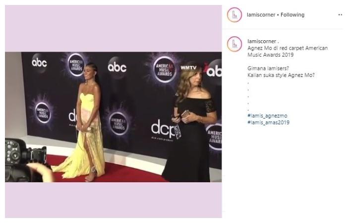 Agnez Mo. (Instagram/@lamiscorner)