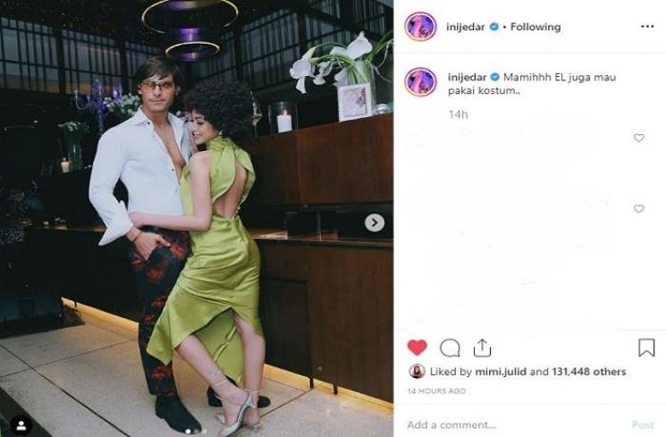 Jessica Iskandar dan Richard Kyle (Instagram @inijedar)