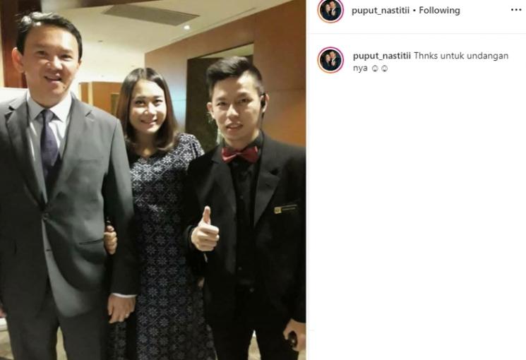 Puput Nastiti Devi dan Ahok (Instagram/@puput_nastitii)