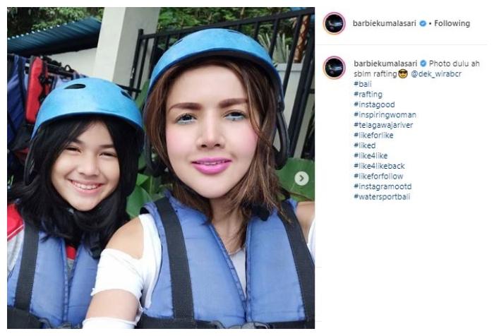 Keisha Aira, putri Barbie Kumalasari. (Instagram/@barbiekumalasari)
