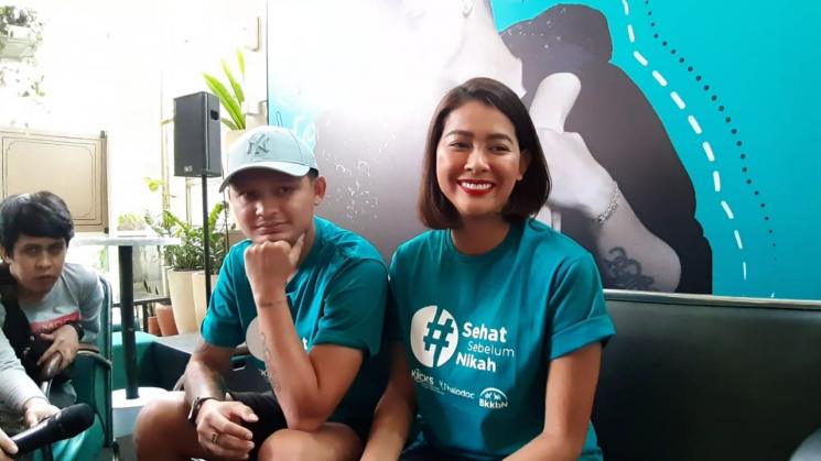 Syamsir Alam dan Bunga Jelitha. (Suara.com/Yuliani)