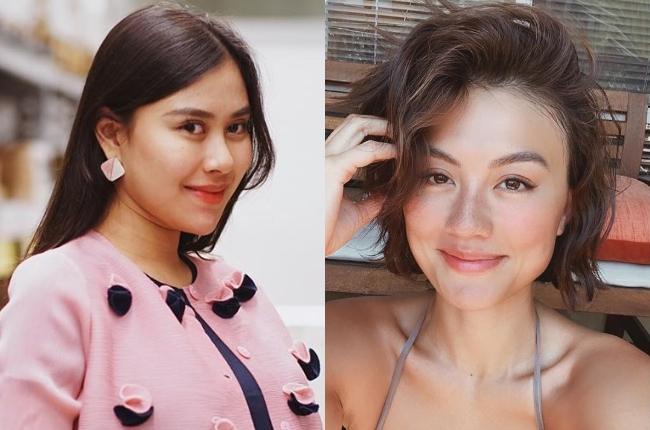 Syahnaz Sadiqah dan Agnez Mo. (Instagram)
