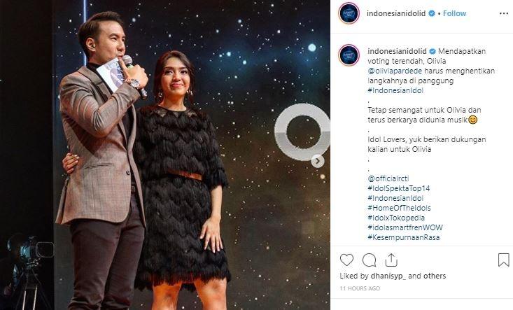 Olivia Indonesian Idol. (Instagram/@indonesianidol)