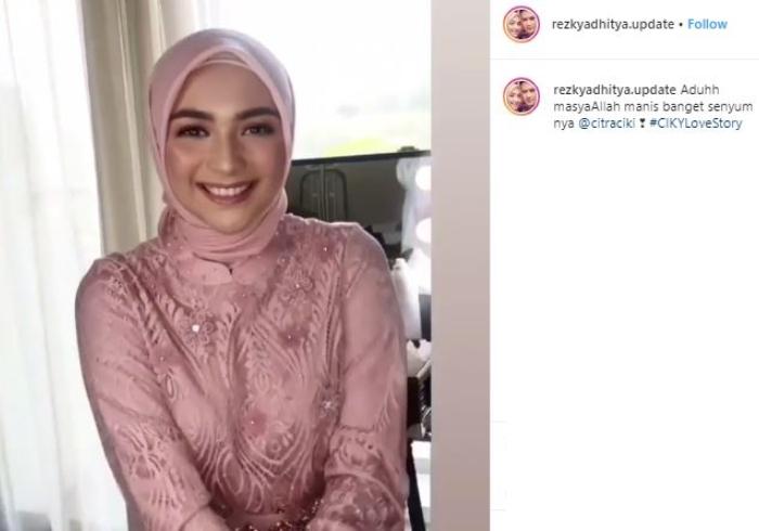 Citra Kirana. (Instagram/@rezkyadhitya.update)