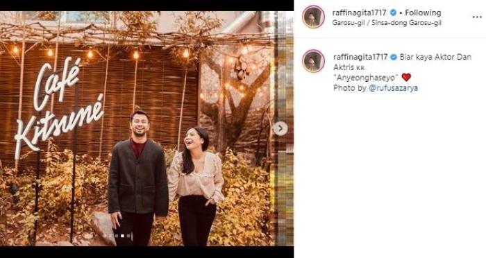Raffi Ahmad dan Nagita Slavina. (Instagram/@raffinagita1717)