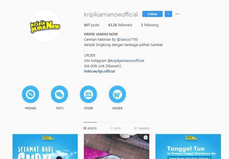 Bisnis Ria Ricis. (Instagram/@kripikjamannowofficial)
