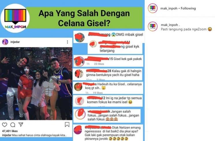 Gisella Anastasia dan Jessica Iskandar (Instagram/@mak_inpoh)
