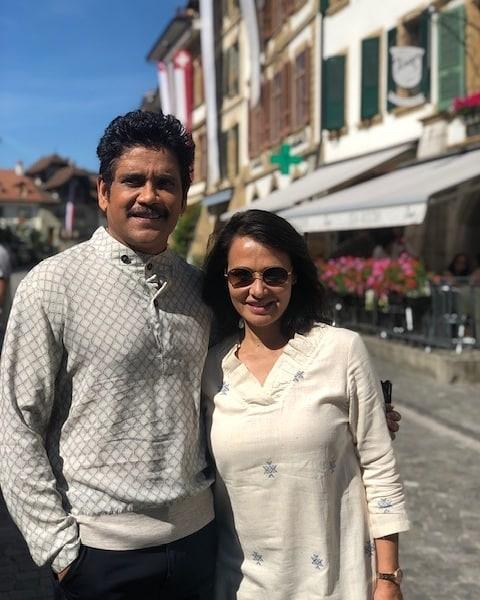 Amala Akkineni dan Nagarjuna (Instagram/@akkineniamala)