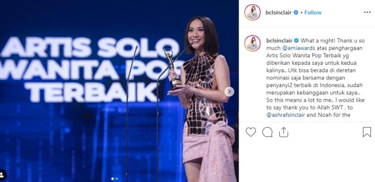 Bunga Citra Lestari (Instagram/@bclsinclair)