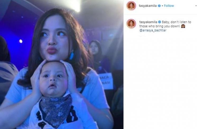 Arrasya, putra Tasya Kamila yang menggemaskan. (Instagram/@tasyakamila)