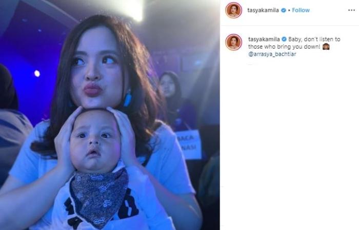 Arrasya, putra Tasya Kamila yang menggemaskan. (Instagram/@tasyakamila)