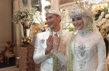 Foto : Rezky Aditya dan Citra Kirana Sah Menikah