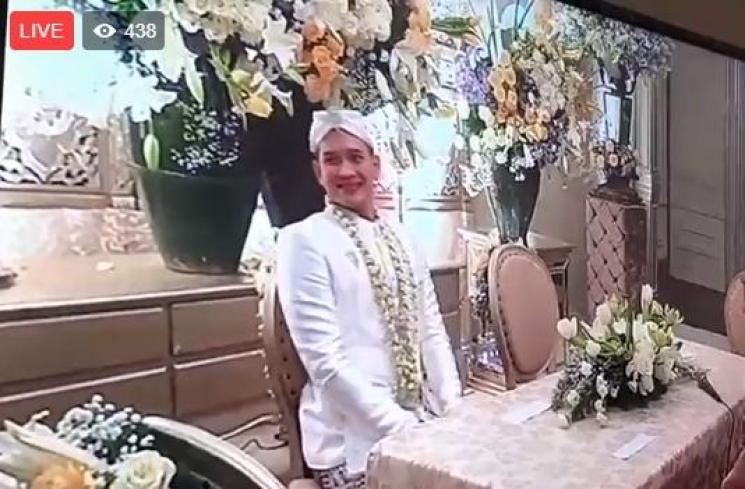 Momen pernikahan Citra Kirana dan Rezky Aditya (Live MataMata.com)