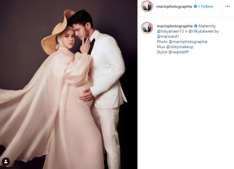 Rifky Balweel dan Biby Alraen (Instagram/@mariophotographie)