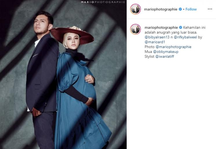 Rifky Balweel dan Biby Alraen (Instagram/@mariophotographie)