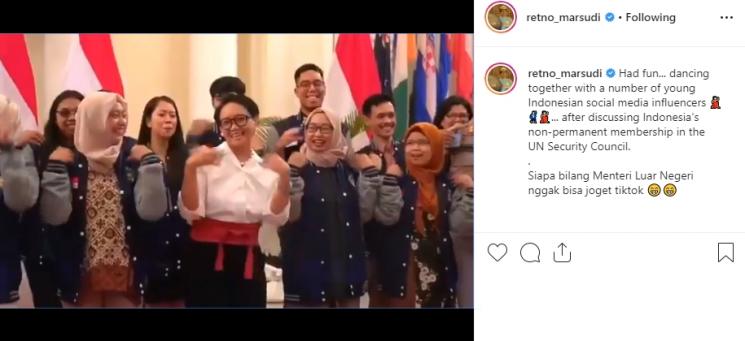 Retno Marsudi (Instagram/@retno_marsudi)