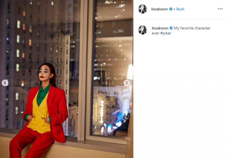BoA jadi Joker (Instagram/@boakwon)