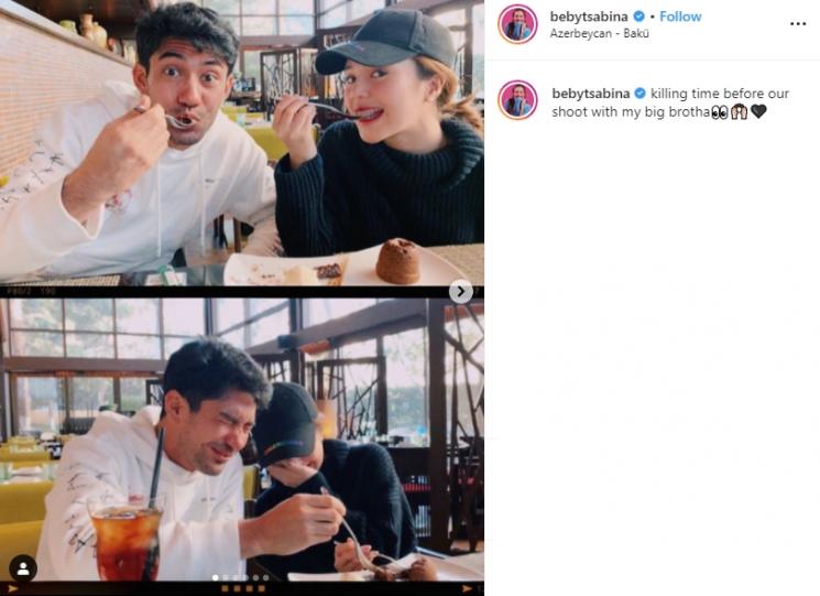 Reza Rahadian dan Beby Tsabina (Instagram/@bebytsabina)