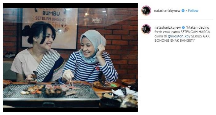 Citra Kirana dan Natasha Rizky. (Instagram/@natasharizkunew)