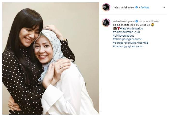 Citra Kirana dan Natasha Rizky. (Instagram/@natasharizkunew)