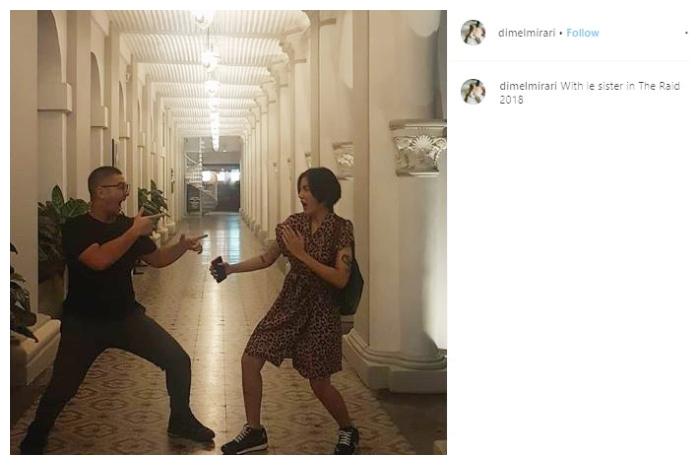 Maura Magnalia. (Instagram/@dimelmirari)