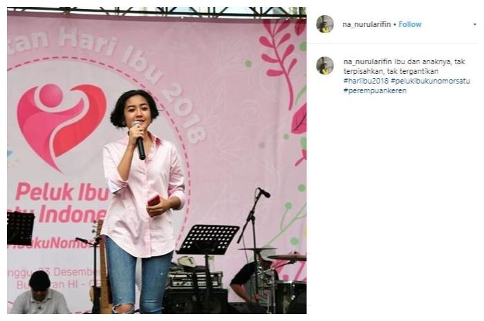 Maura Magnalia. (Instagram/@na_nurularifin)