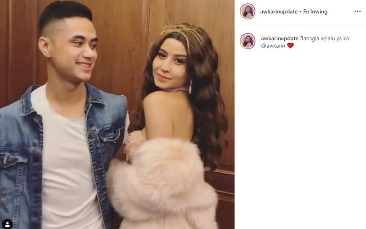 Awkarin dan Sabian Tama (Instagram/@awkarinupdate)