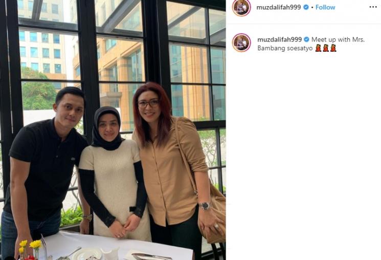 Muzdalifah dan Fadel Islami (Instagram/@muzdalifah999)