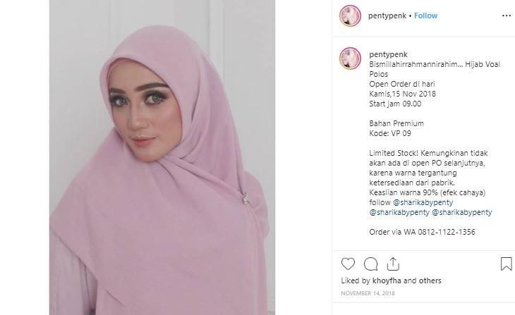 Penti Afiani. (Instagram/@pentypenk)