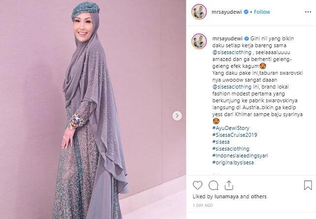 Ayu Dewi. (Instagram/@mrsayudewi)