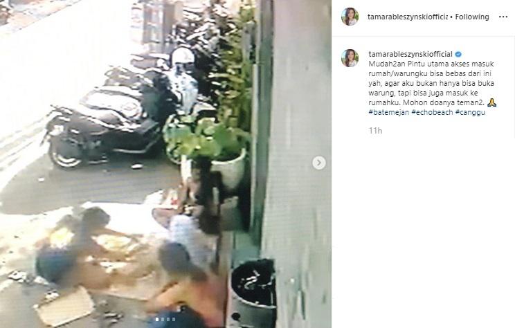 Rumah Tamara Bleszynski di Bali Diteror Segerombol Orang Asing. (Instagram/@tamarableszynskiofficial)